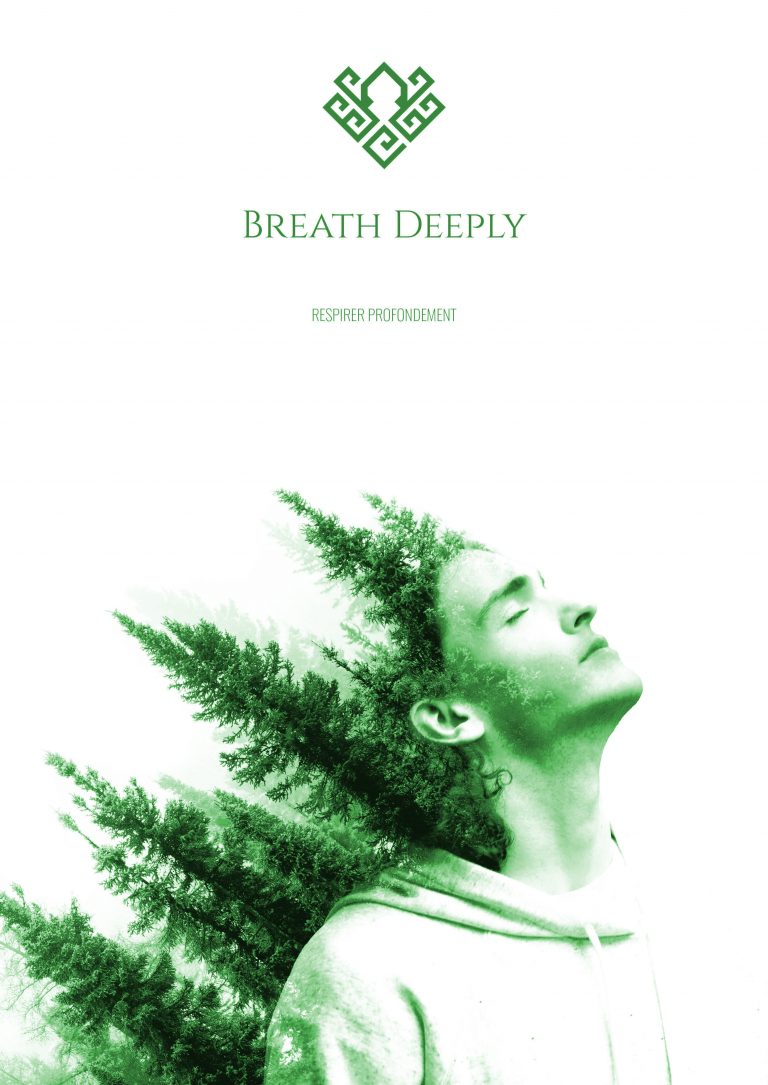 Affiche en double exposition