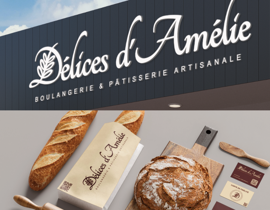 Identité visuelle du projet Boulangerie