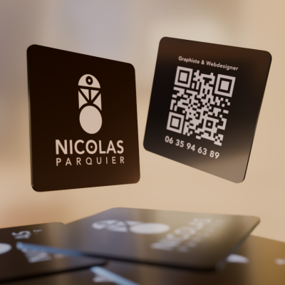 Mockup carte de visite
