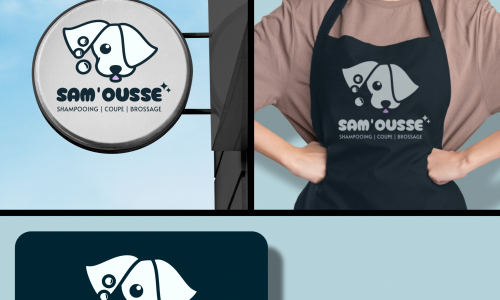 Identité visuelle salon de toilettage